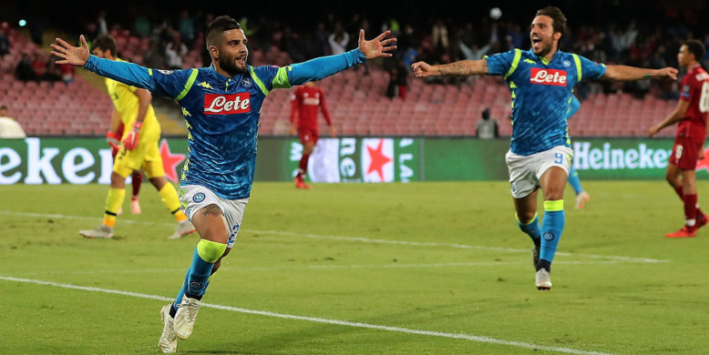 Liverpool keeping tabs on Napoli forward Lorenzo Insigne
