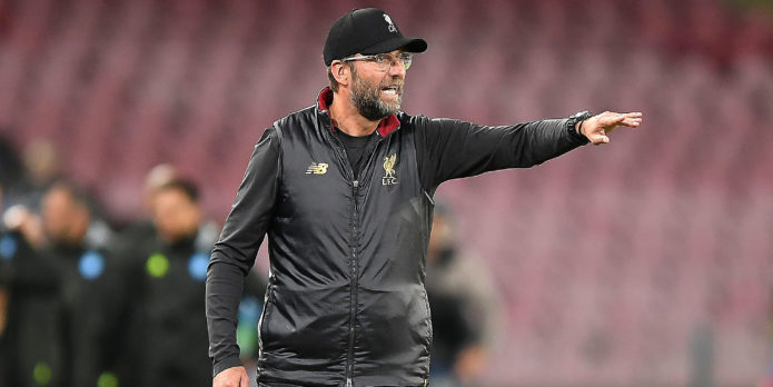 Klopp highlights reasons for defeat against Napoli