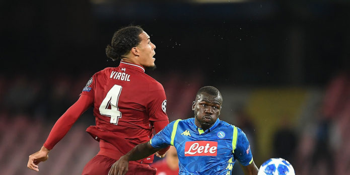 Chris Sutton deems van Dijk as third best player in the world