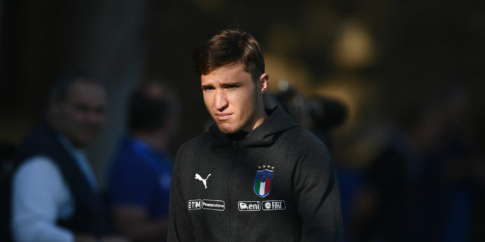 Liverpool target Federico Chiesa happy at Fiorentina