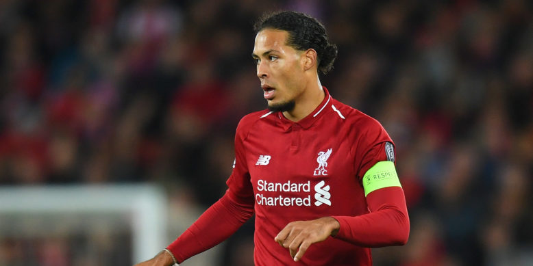 Players voted for Van Dijk to be Liverpool captain