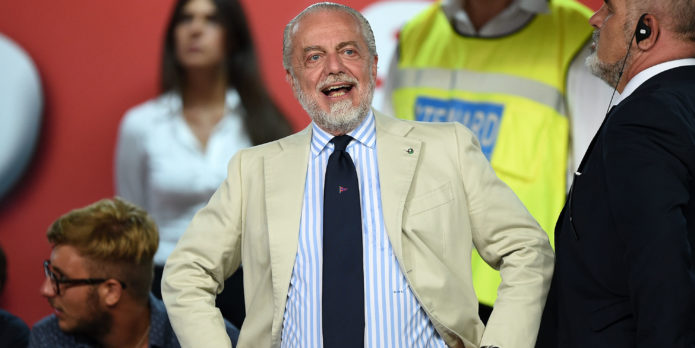 Napoli president makes bizarre comment about Liverpool again