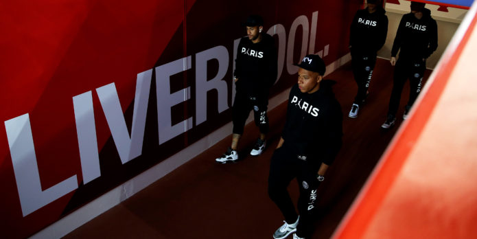 Neymar and Kylian Mbappe train as normal with PSG squad