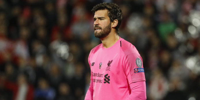 Brazil legend tips Alisson to be best keeper in the world
