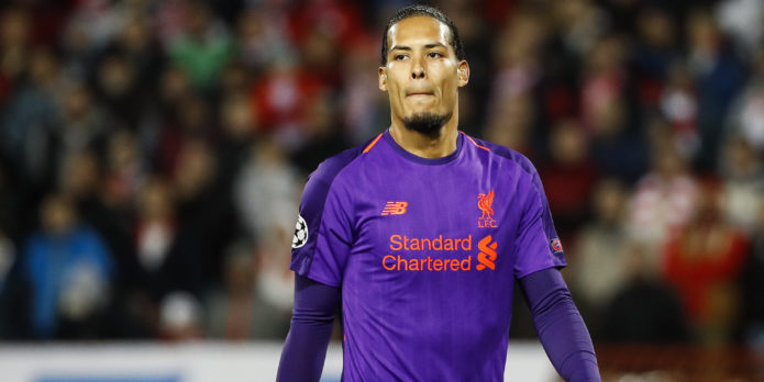 Virgil van Dijk pulls off impressive physical feat in training
