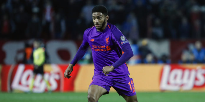 Joe Gomez set for scan on injury after Burnley clash