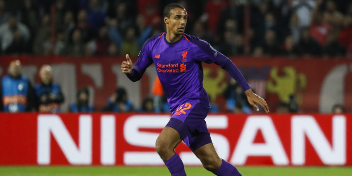 Matip out for six weeks after breaking collarbone during Napoli win
