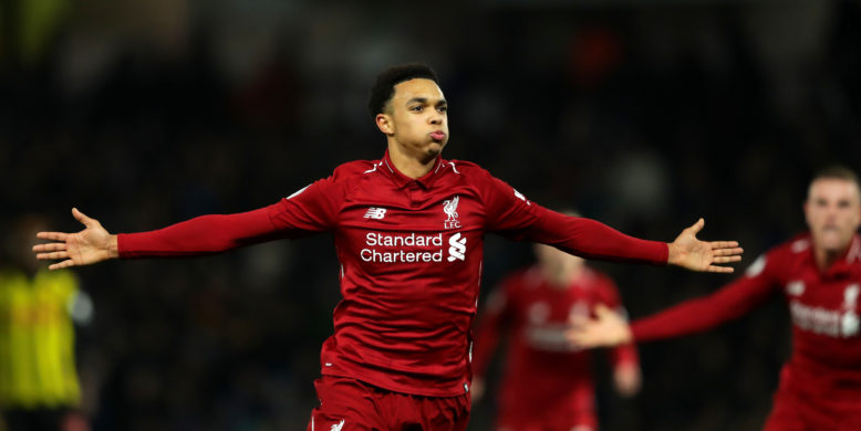 Alexander-Arnold ruled out of Manchester United clash