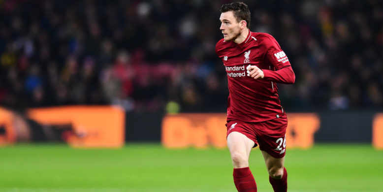 Liverpool to assess Robertson’s fitness ahead of Burnley meeting