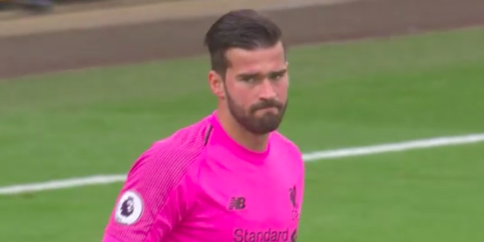 Tactical Analysis of Alisson’s boss, massive, centre-half-esque header