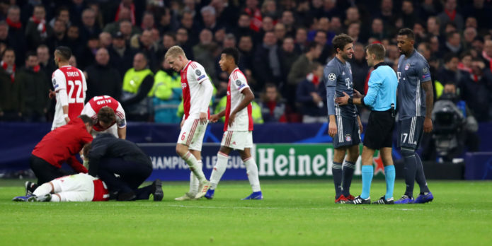 Bayern’s Muller to miss both Liverpool games