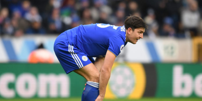 Maguire could miss Leicester’s trip to Liverpool