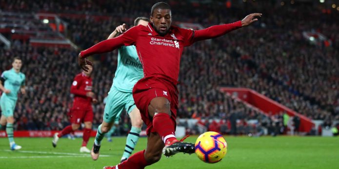 Gini Wijnaldum set to be fit to face Leicester City