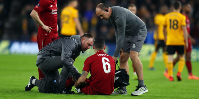 Lovren still sidelined with muscle issue