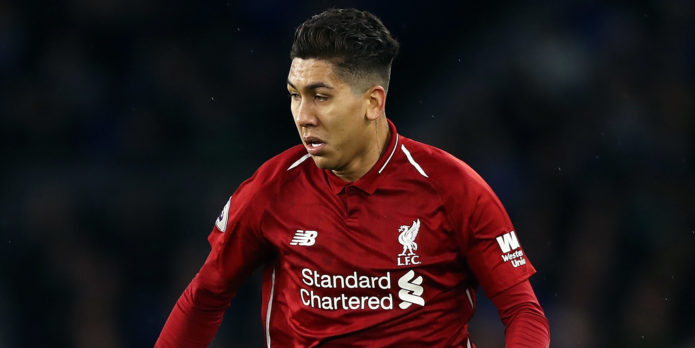 Roberto Firmino fitness boost for Liverpool