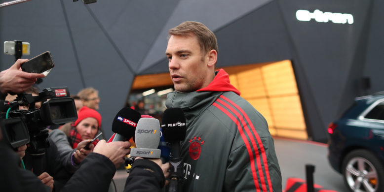 Neuer confident he will be fit for Liverpool clash