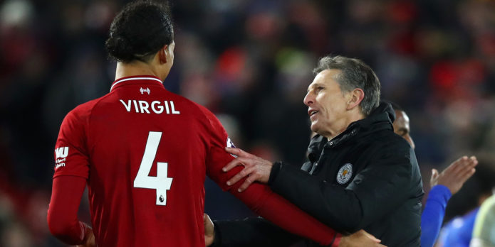 Vidic claims Van Dijk wouldn’t get into Man United’s team