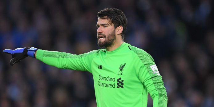Former goalkeeper Dida hails “strongest in Europe” Alisson