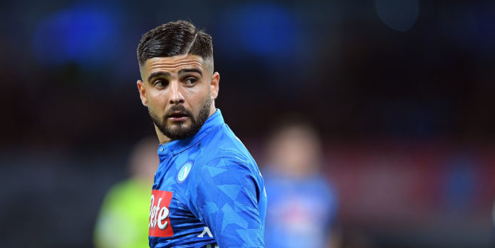 Liverpool make €70m Insigne bid