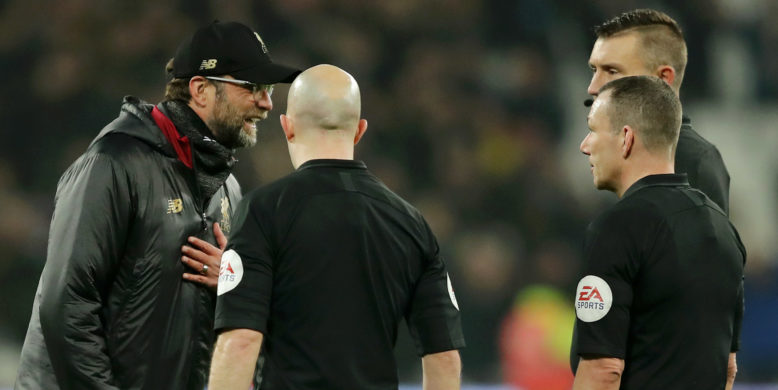 Klopp could face disciplinary action after his comments about referee