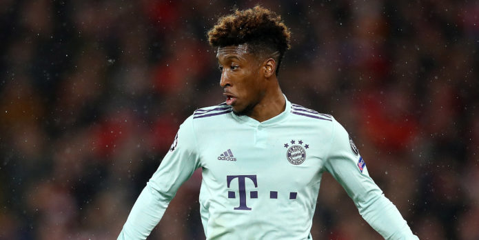 Coman picks up injury for Bayern, becomes doubt for Liverpool clash
