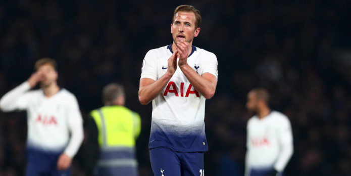 Harry Kane could miss Tottenham’s clash with Liverpool