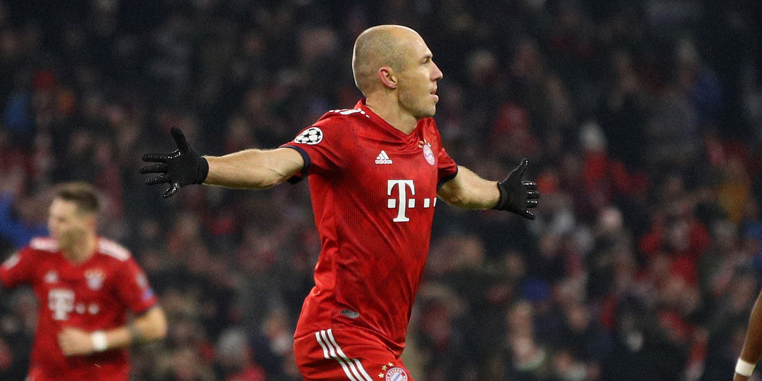 Bayern’s Robben out of second leg clash, with Coman potentially available