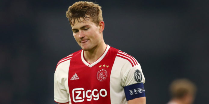Van Dijk hails Liverpool target De Ligt