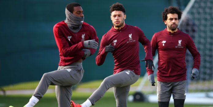Klopp plays down talk of an early return for Oxlade-Chamberlain