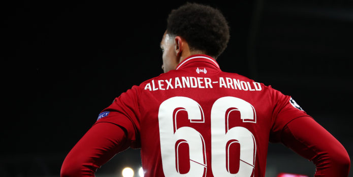 Liverpool confident about Alexander-Arnold’s fitness