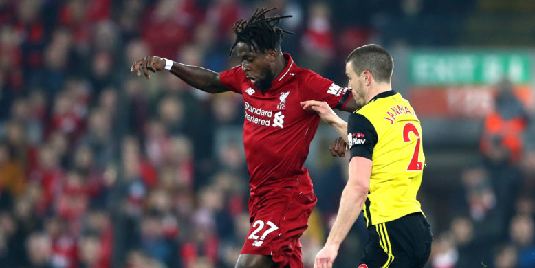 Origi enjoying return to wide role alongside Mane and Salah
