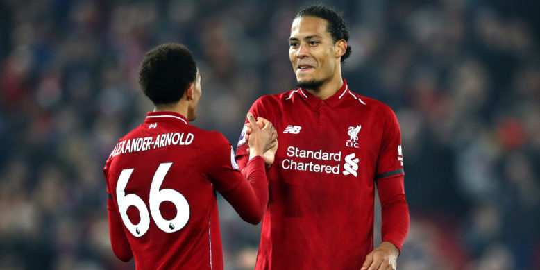 Arnold was given match ball after hat-trick of assists against Watford