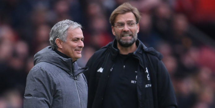 Mourinho aims dig at Klopp for lack of success
