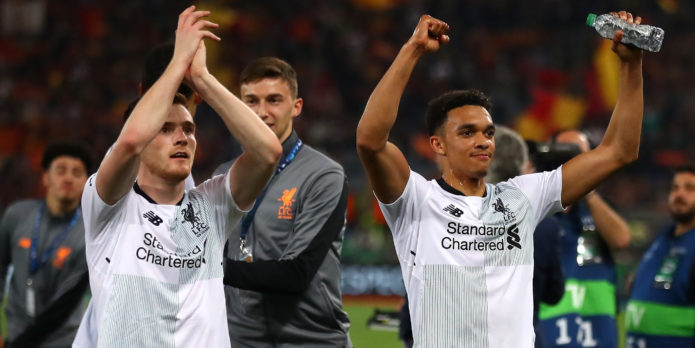 Traore hails Robertson and Alexander-Arnold