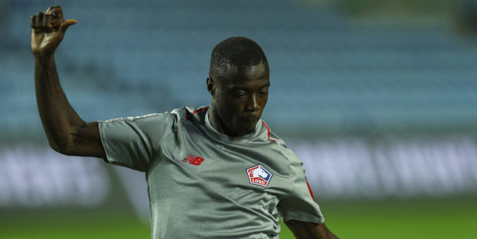 Nicolas Pepe’s agent reveals he is in talks with a number of clubs amid Liverpool interest.