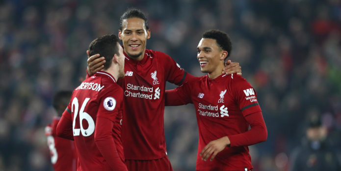 Van Dijk set to be fit for Saints clash
