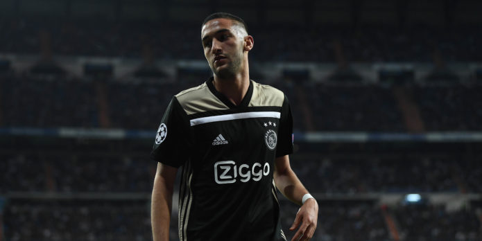 Liverpool join race for Ajax star Hakim Ziyech