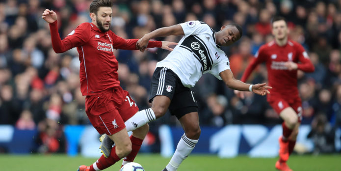 Lallana misses Southampton game with slight injury