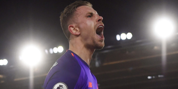 Henderson trains ahead of Porto clash