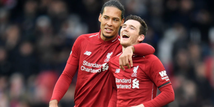 Van Dijk plays down talk of being world’s best defender