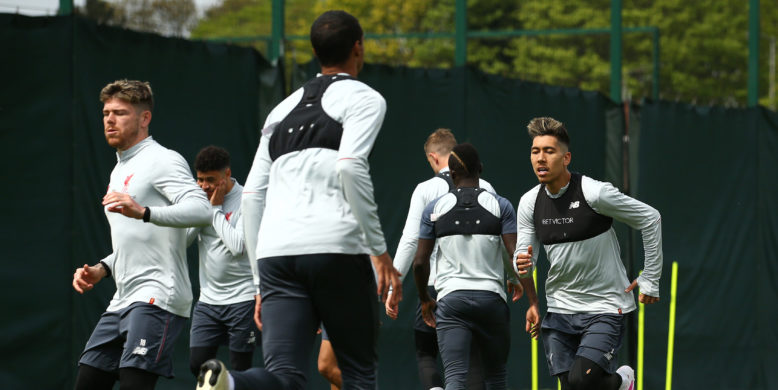 Six things we learned from Liverpool’s training session on Tuesday
