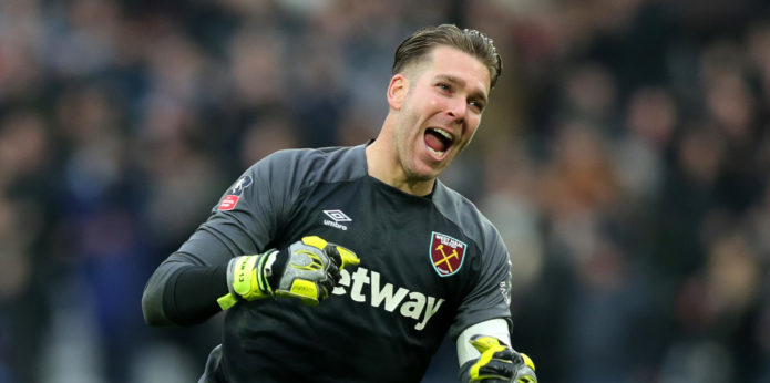 Liverpool monitoring West Ham’s Adrian ahead of summer move