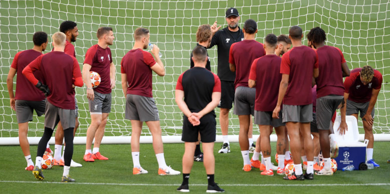 What we learned from Liverpool’s final training session ahead of the Champions League final