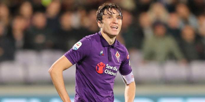 Liverpool monitoring Fiorentina striker Federico Chiesa
