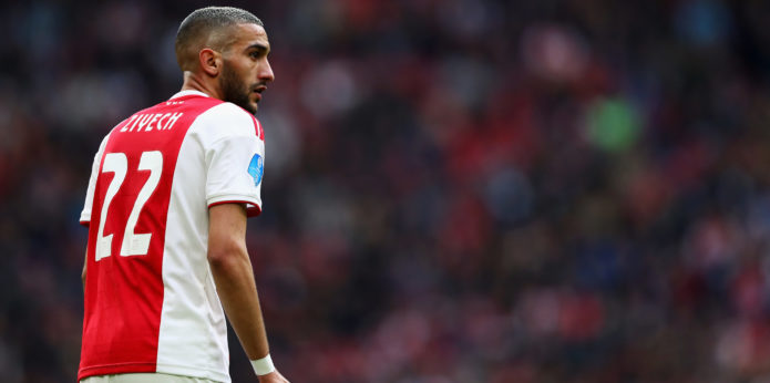 Liverpool learn Ziyech has no release clause in his contract