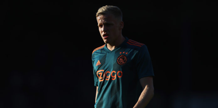 Liverpool monitoring Ajax midfielder Donny van de Beek