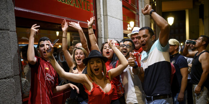Liverpool fans across the globe celebrate Champions League success