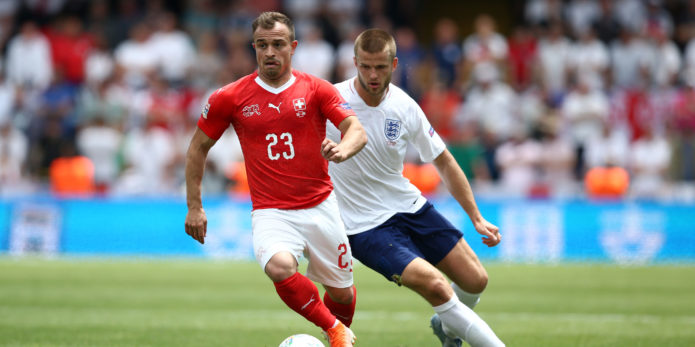 Shaqiri limps off during Switzerland’s Nations League clash with England