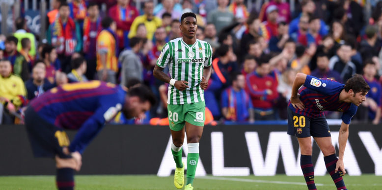 Barcelona join Liverpool in Junior Firpo pursuit