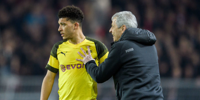 Borussia Dortmund star Sancho tips Brewster for breakthrough season